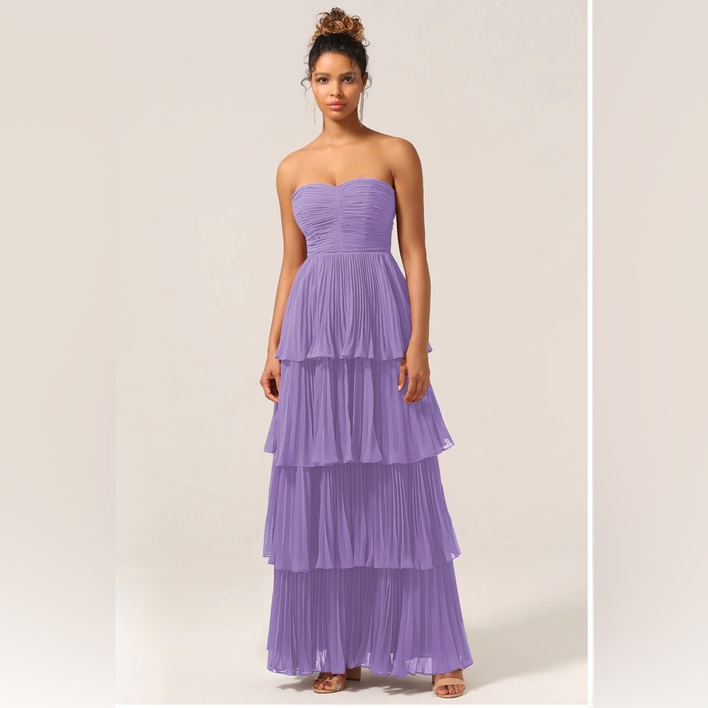 Brand new strapless prom dress